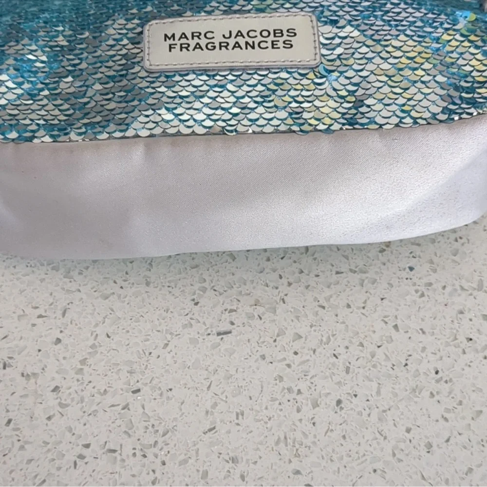 Marc Jacobs Silver Sequin Pouch